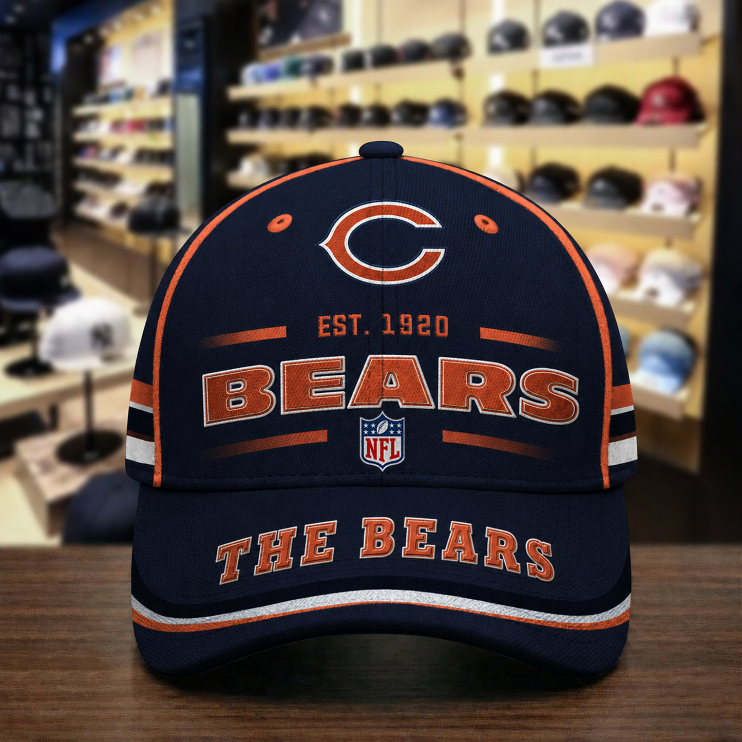 Premium NFL x CHI Cap For Fan 230626