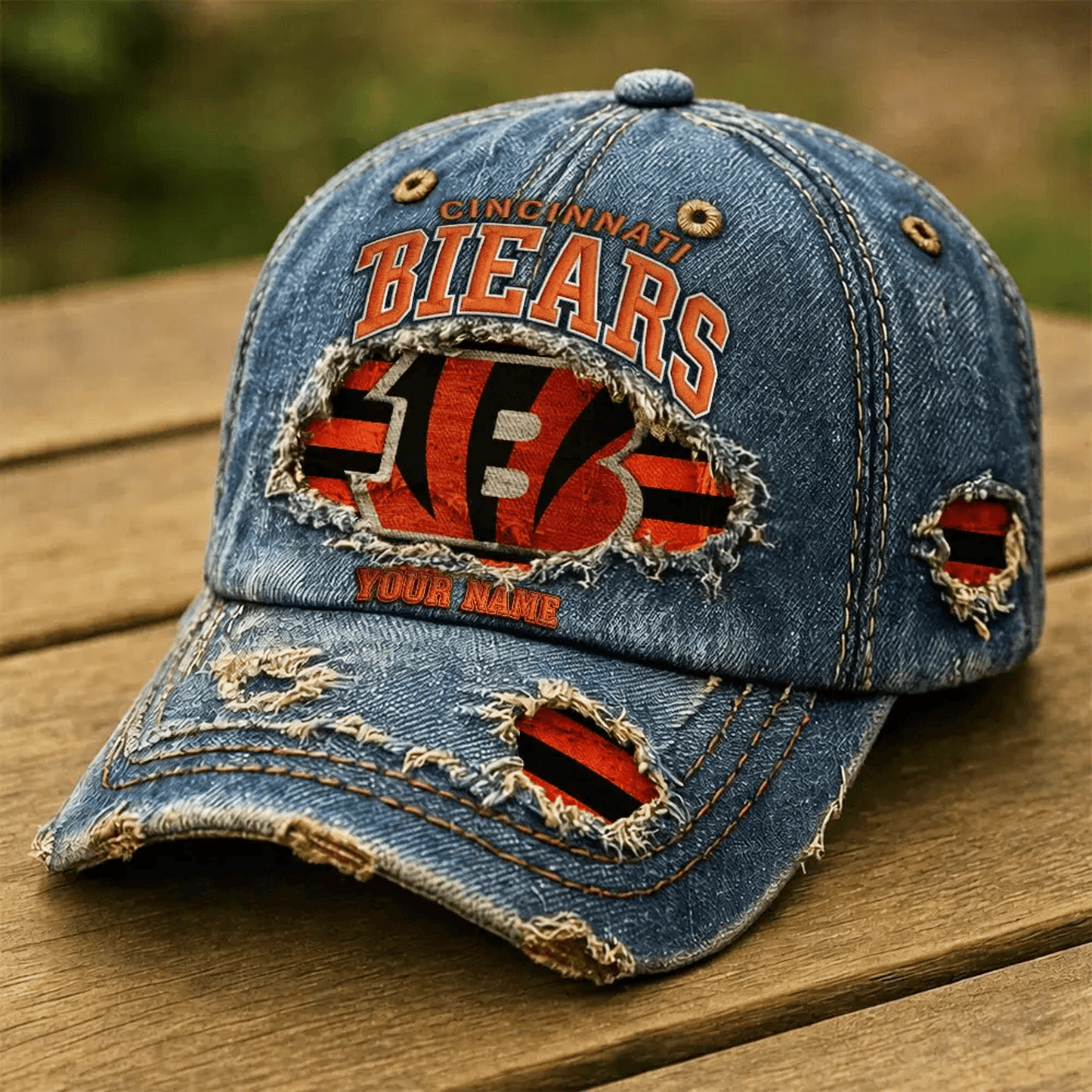 Premium NFL x CIN Denim Washed Cap New Style DATND TANTD 280526