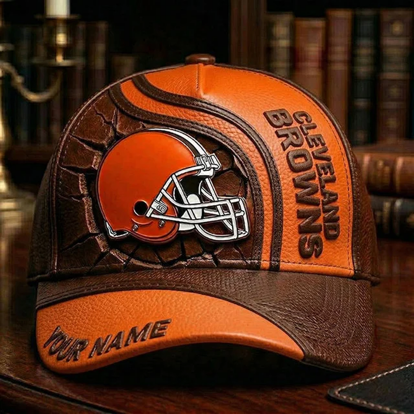 Premium NFL x CLE 3D Cap DATND TANTD 180526
