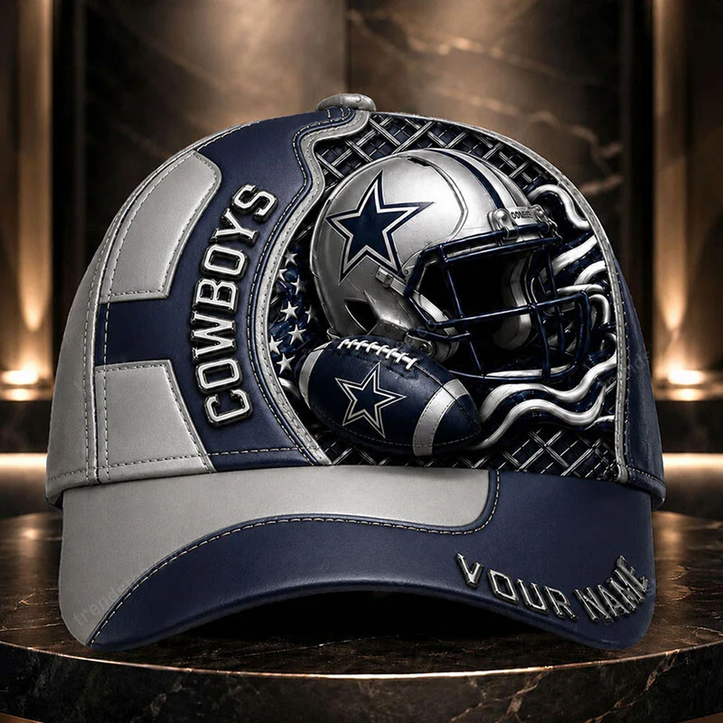 Premium NFL x DAL 3D Custom Cap DATND TANTD 280526
