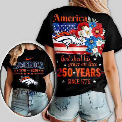 Premium NFL x DB America God Shed His Grace On Thee Women Shirt NDT VHM