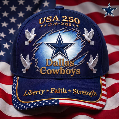 Premium NFL x DC 250 Years Anniversary Of Freedom Cap V3  260626