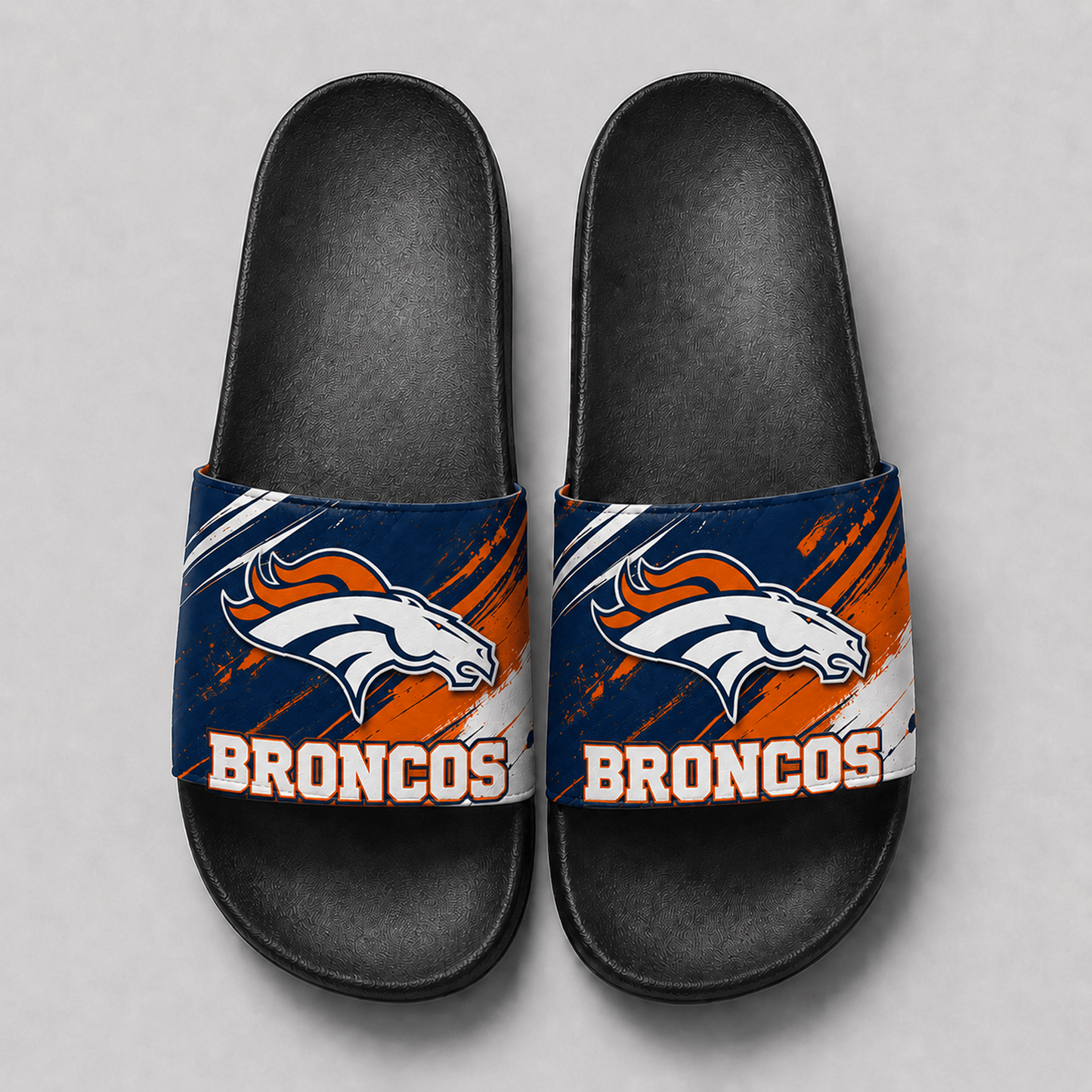 Premium NFL x DEN Unisex Lightweight Comfort Sandals for Daily Wear Slide Slippers 160626