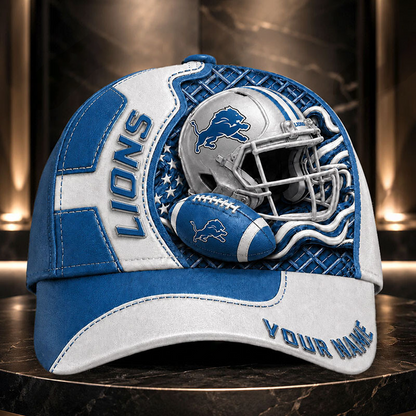 Premium NFL x DET 3D Custom Cap DATND TANTD 280526