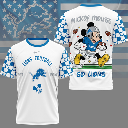 Premium NFL  x DL Mouse Football 3D Shirt NDT VHM