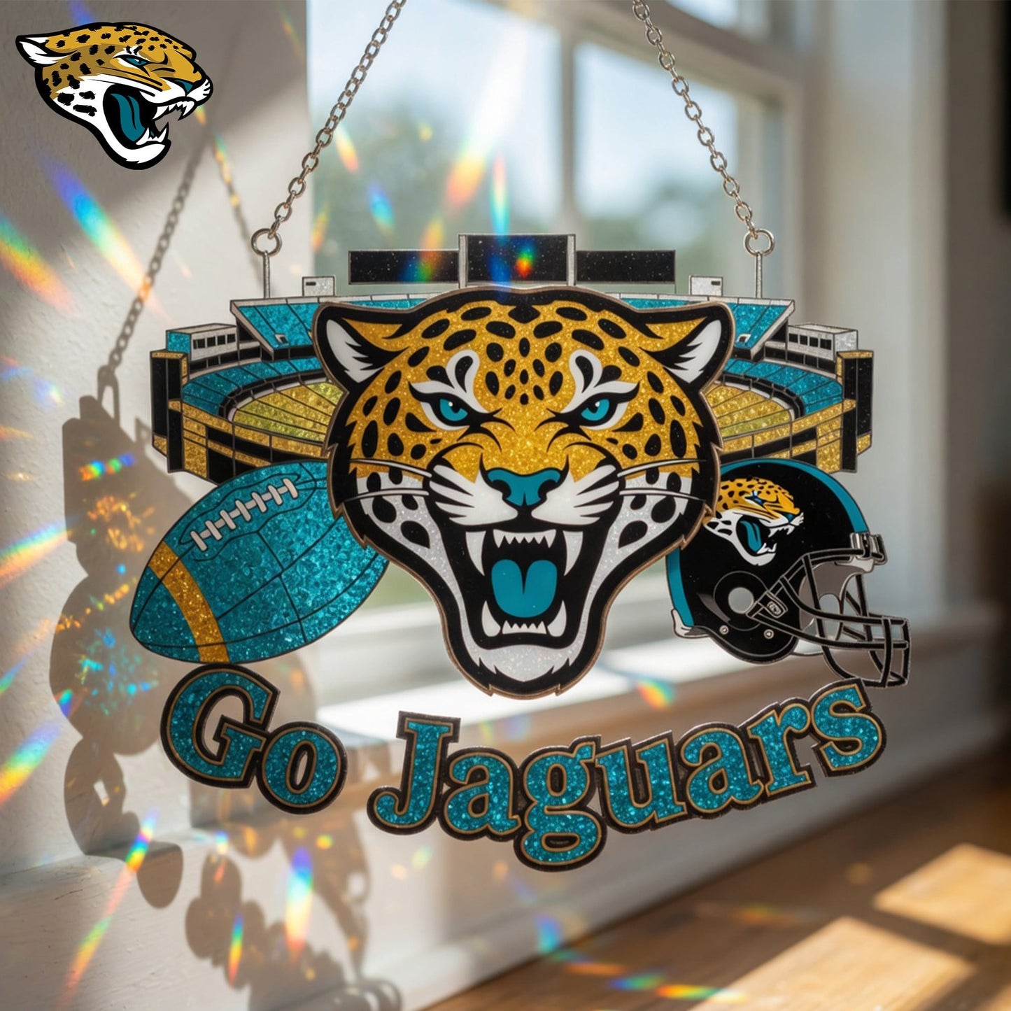 Premium NFL x JAC Game Day Suncatcher NDT LVH 210426