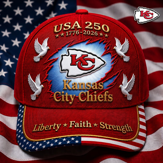 Premium NFL x KCC 250 Years Anniversary Of Freedom Cap V3  260626