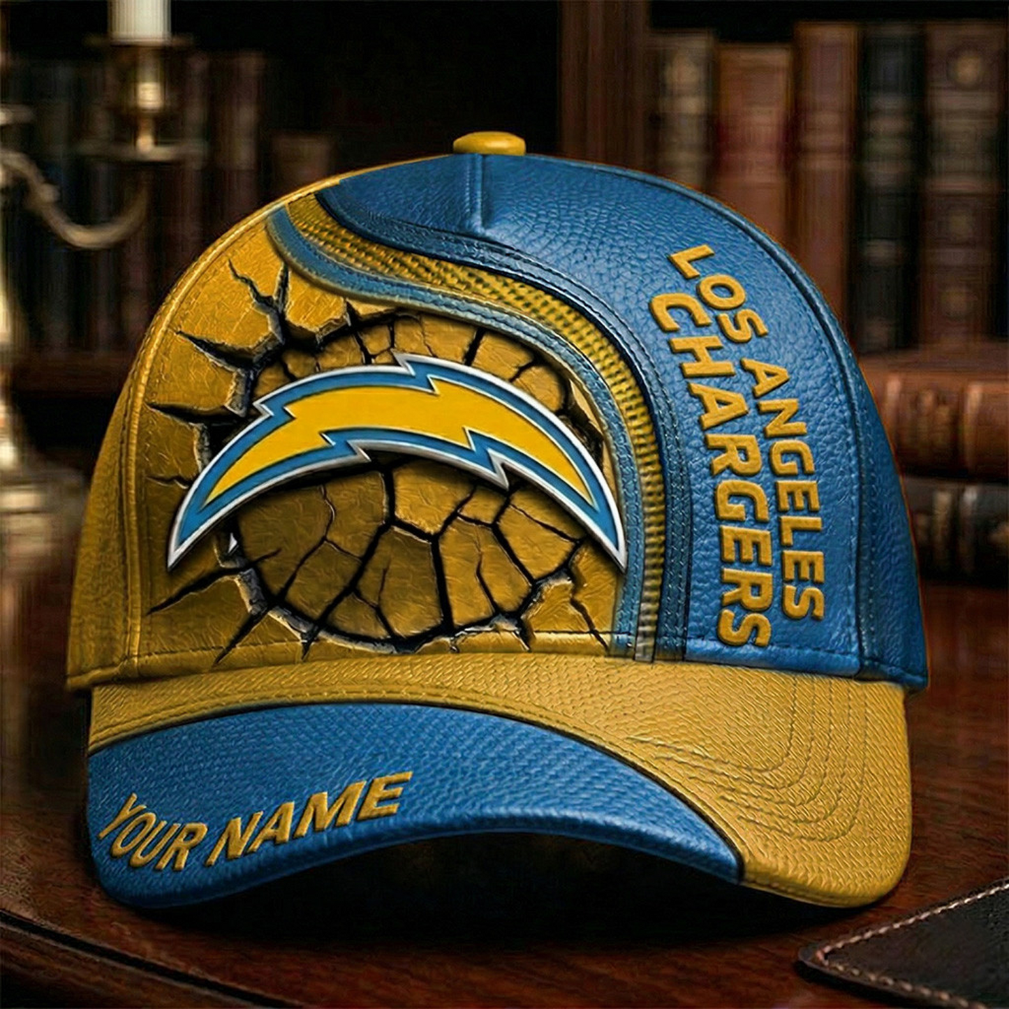 Premium NFL x LAC 3D Cap DATND TANTD 180526