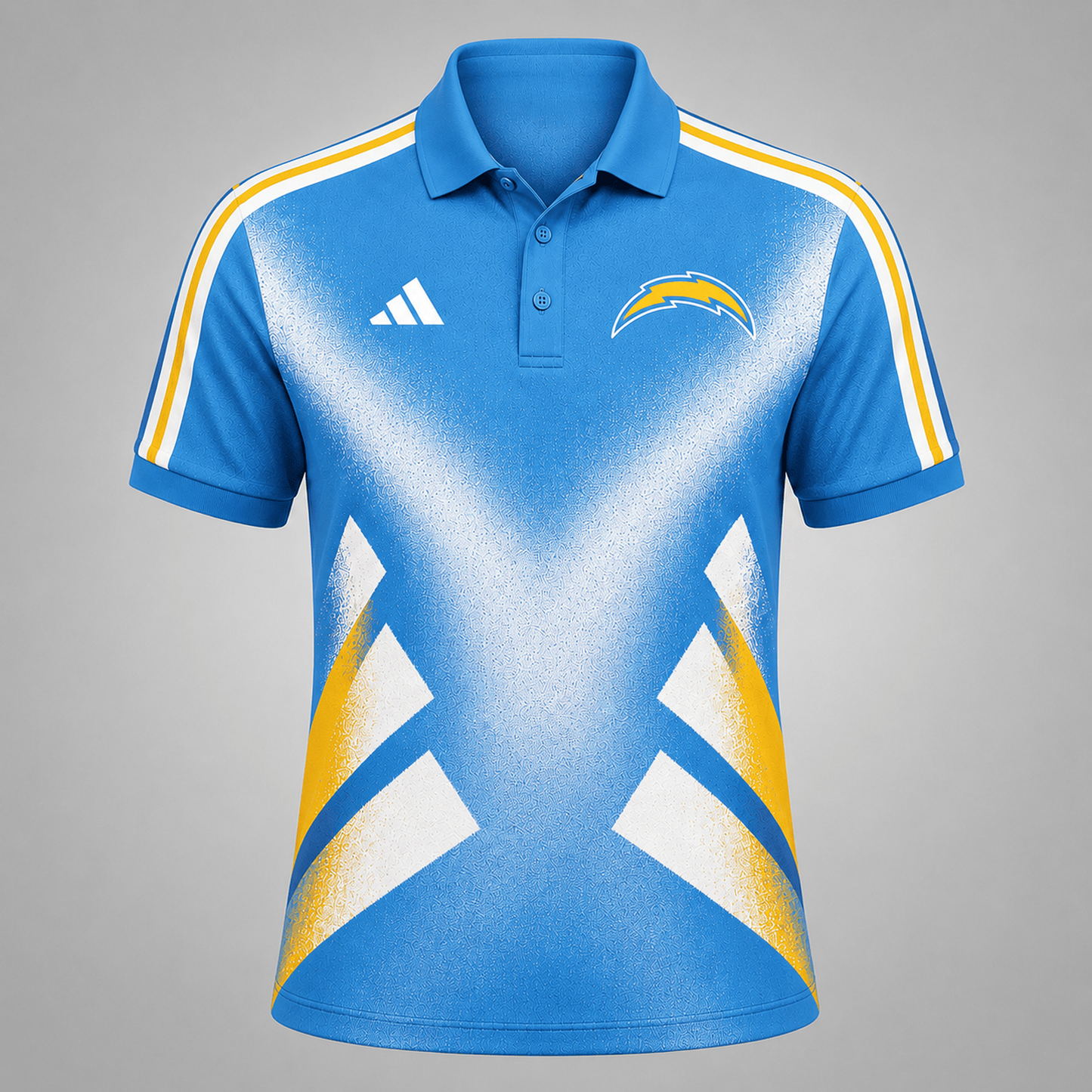 Premium NFL x LAC Sports Fan Geometric Pattern Polo Shirt 270626