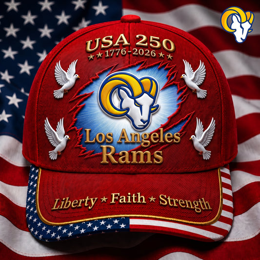 Premium NFL x LAR 250 Years Anniversary Of Freedom Cap V3  260626