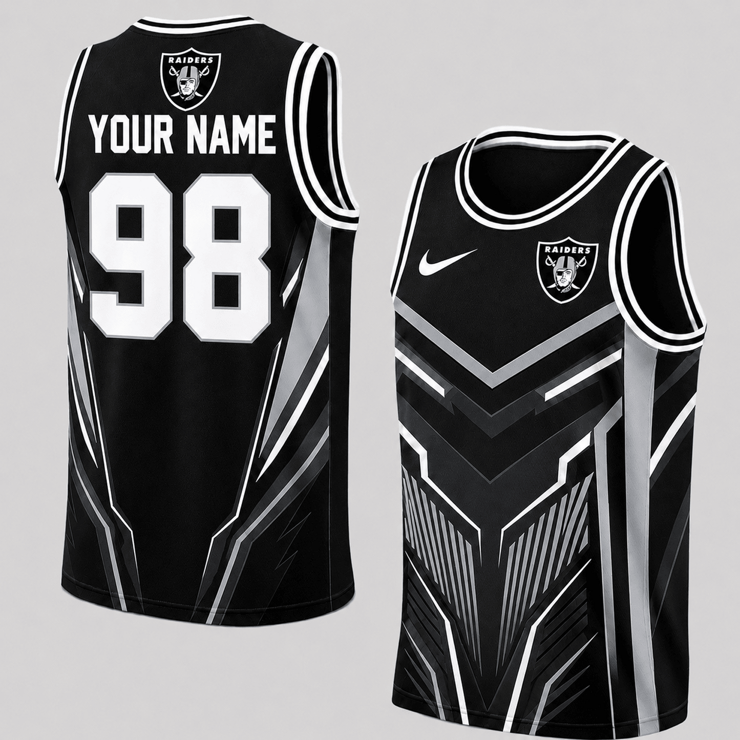 Premium NFL x LVR Personalized Football Fan Tank Top Custom Name Number Sport Shirt 220626