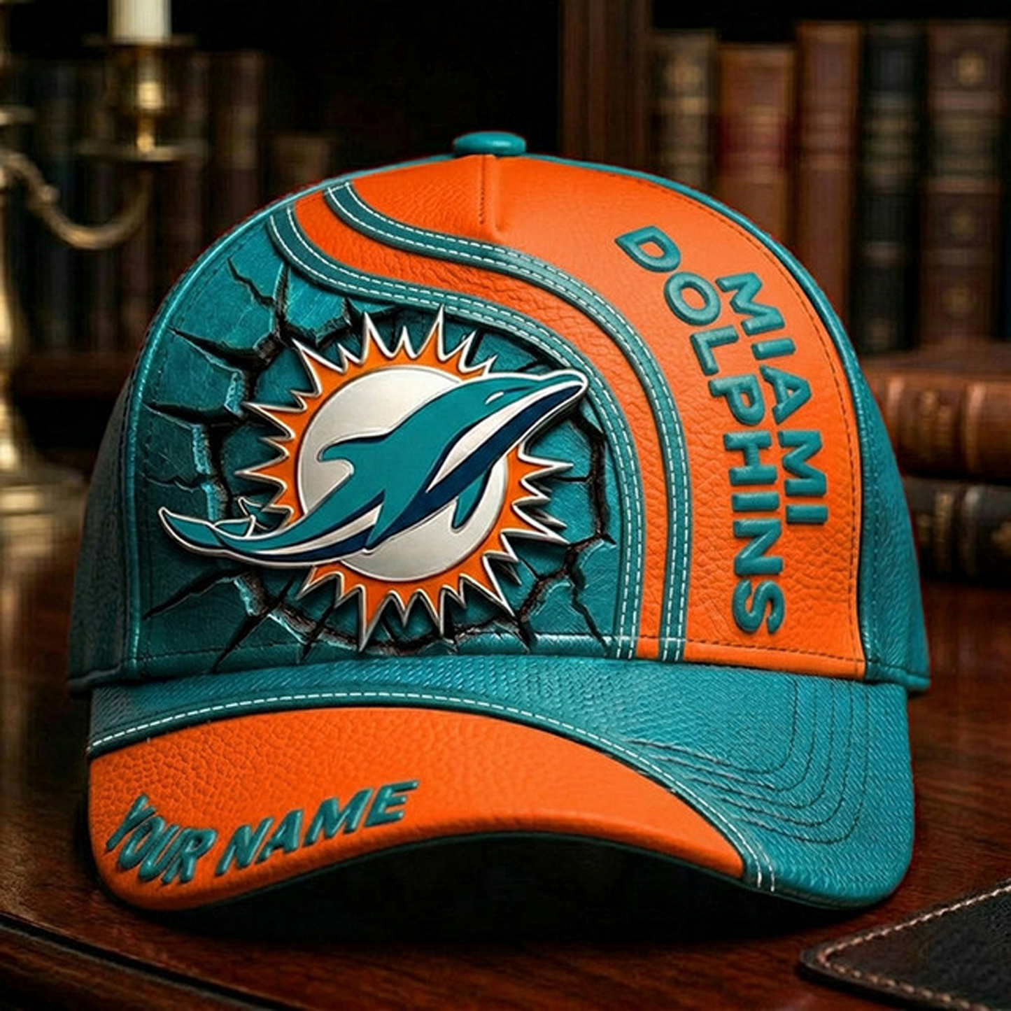 Premium NFL x MIA 3D Cap DATND TANTD 180526