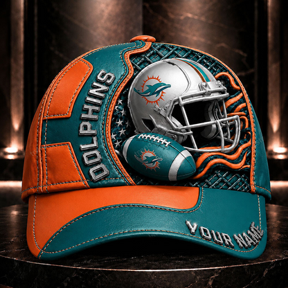 Premium NFL x MIA 3D Custom Cap DATND TANTD 280526