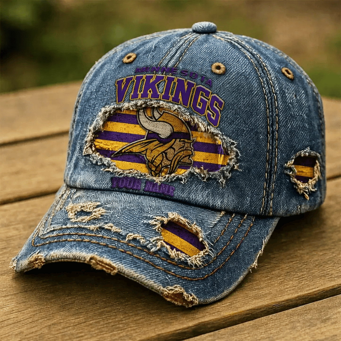 Premium NFL x MIN Denim Washed Cap New Style DATND TANTD 280526