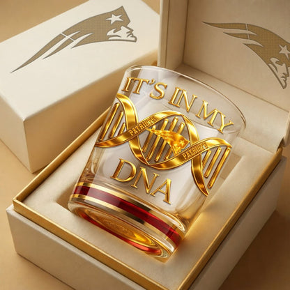 Premium NFL x NE Game Day Whiskey Glass NDT NHM 270126