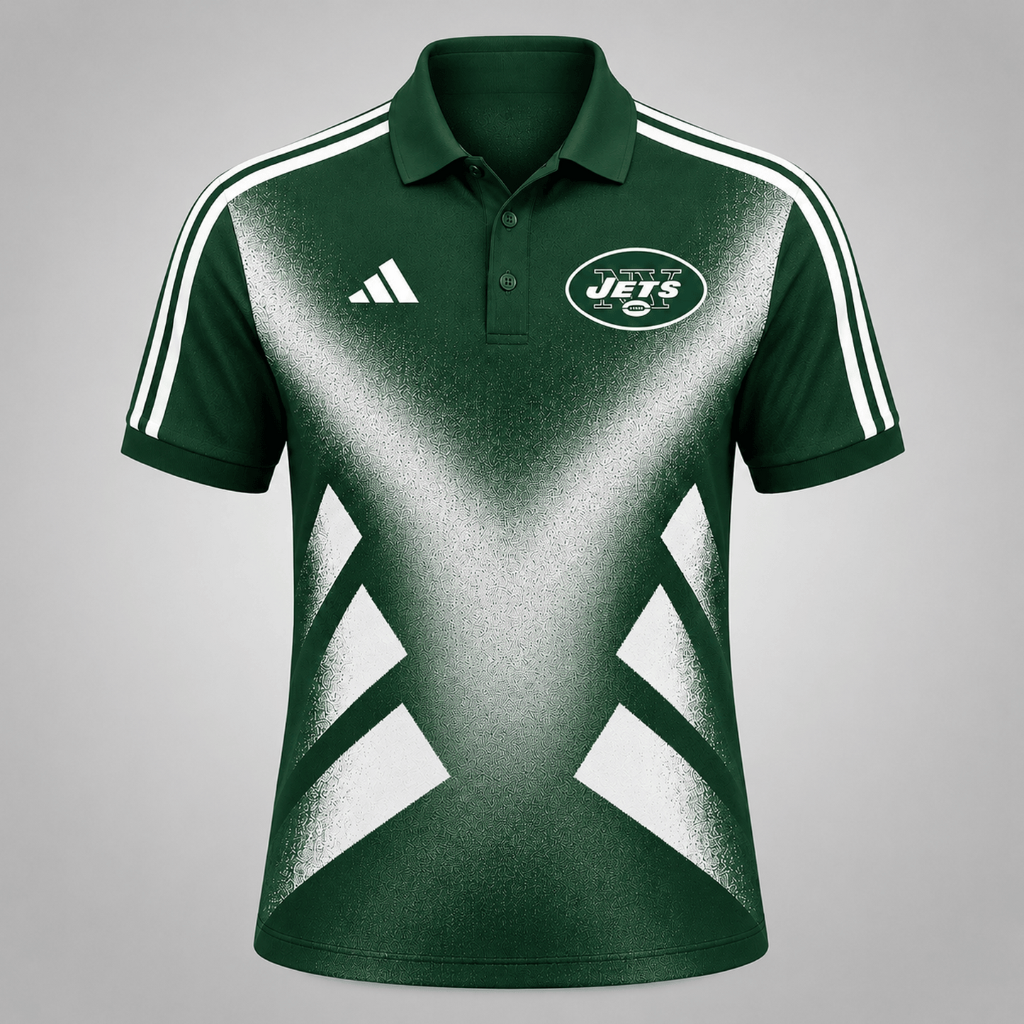 Premium NFL x NYJ Sports Fan Geometric Pattern Polo Shirt 270626