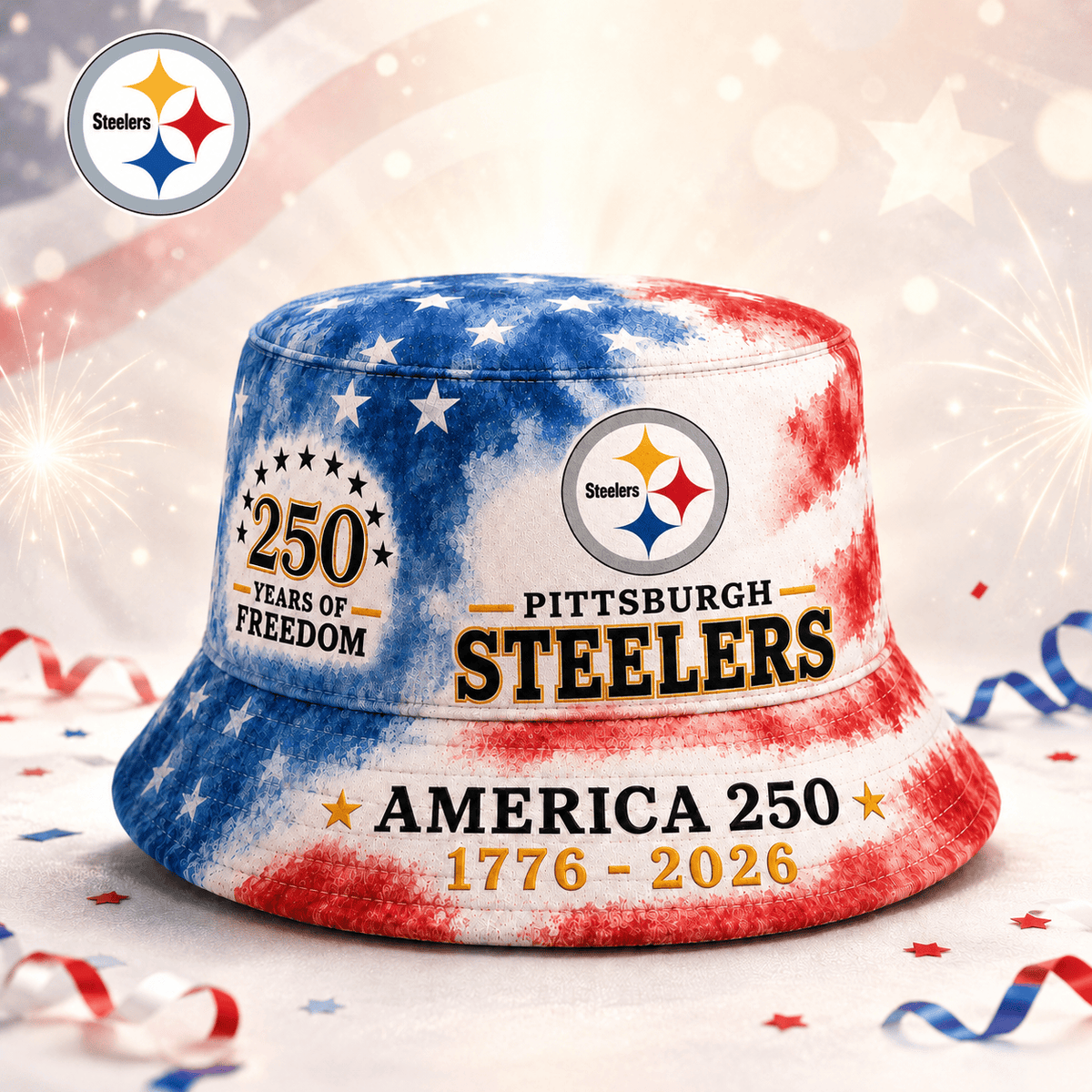 Premium NFL x PS 250 Years Of Freedom Bucket Hat 120625