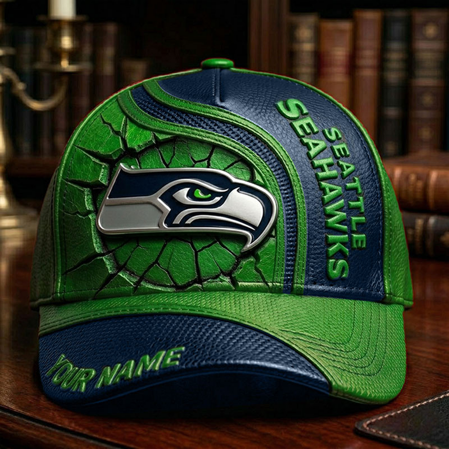 Premium NFL x SEA 3D Cap DATND TANTD 180526
