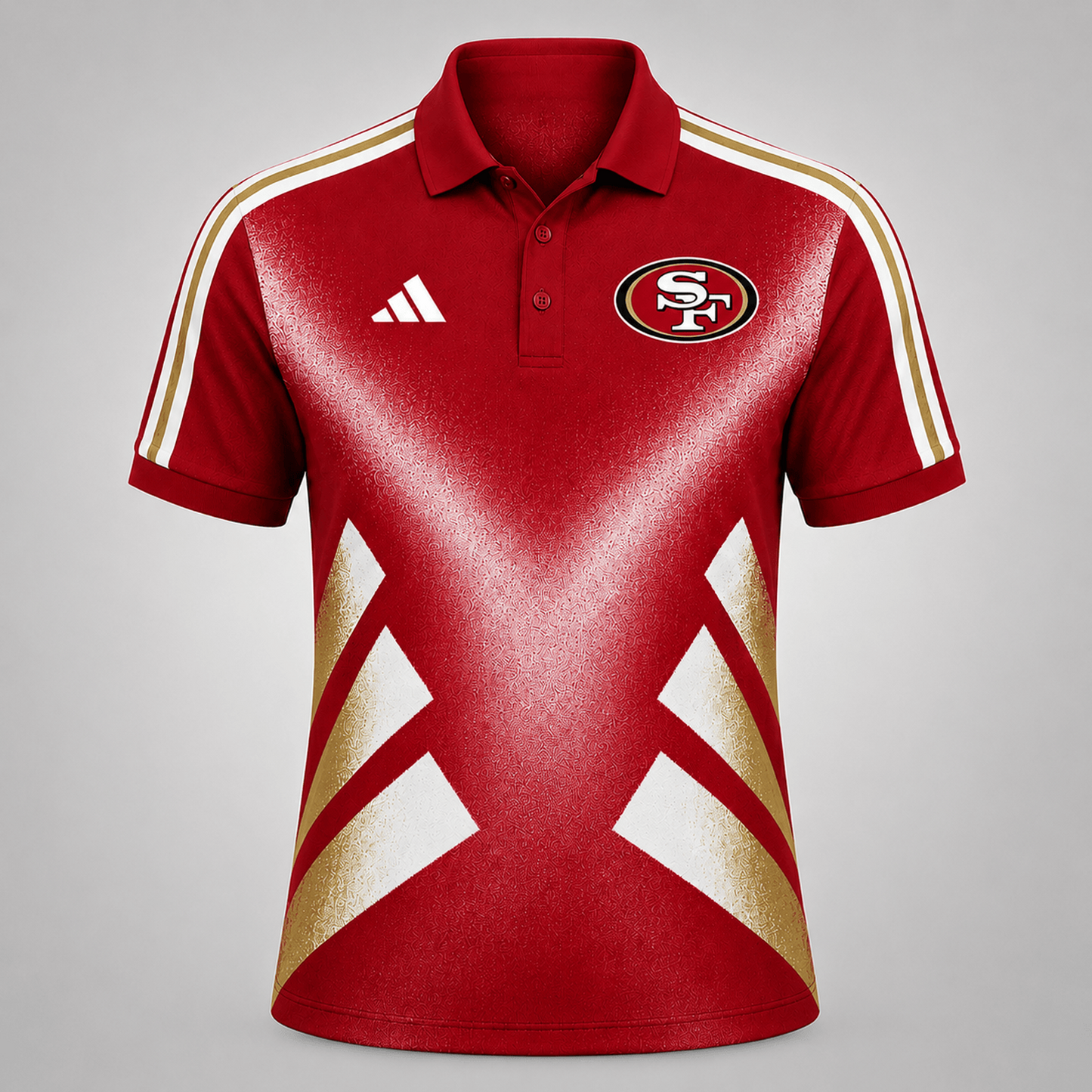 Premium NFL x SF Sports Fan Geometric Pattern Polo Shirt 270626