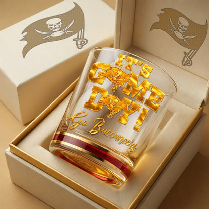 Premium NFL x TB Game Day Whiskey Glass NDT NHM 270126