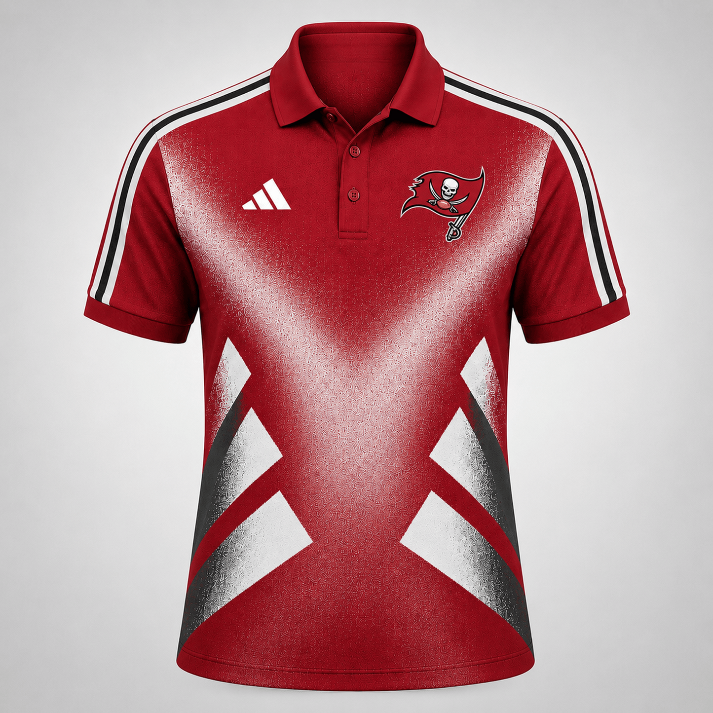 Premium NFL x TB Sports Fan Geometric Pattern Polo Shirt 270626