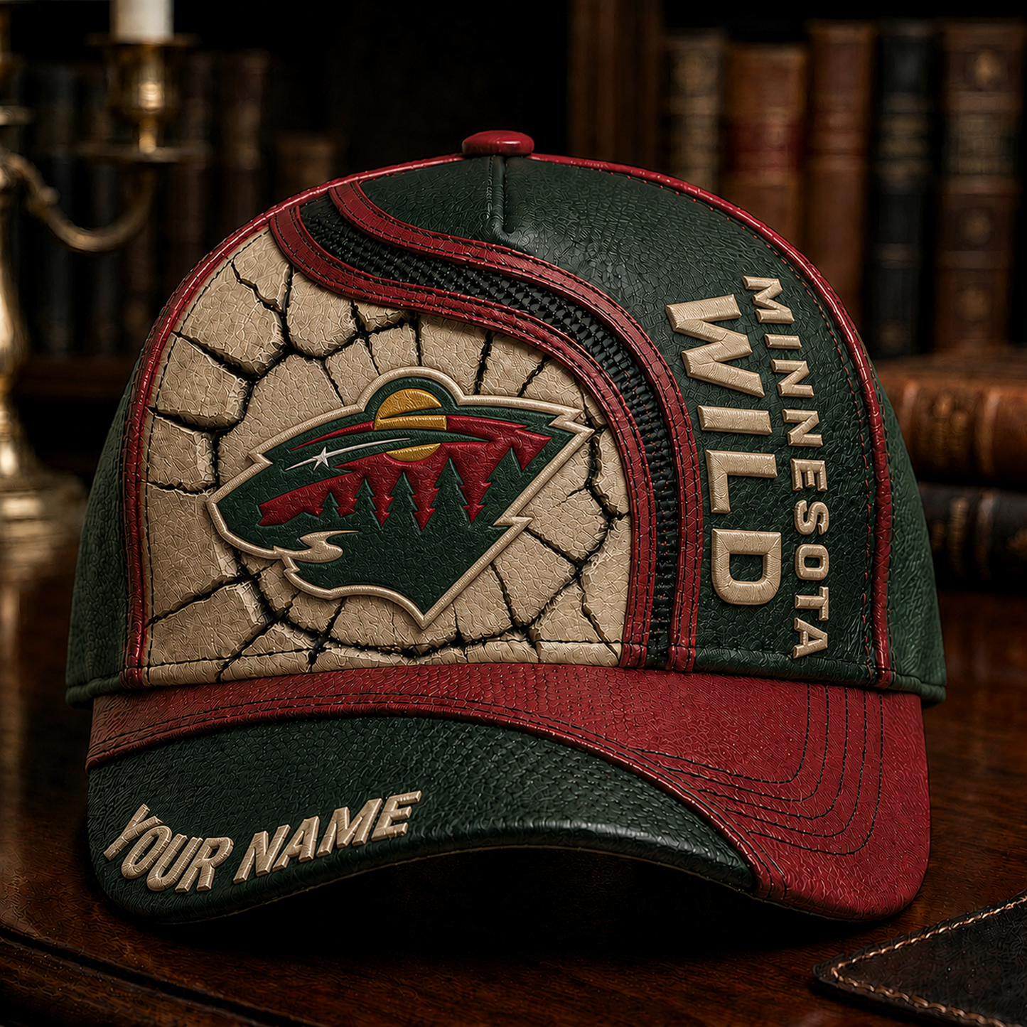 Premium NHL x MIN 3D Cap DATND TANTD 250526