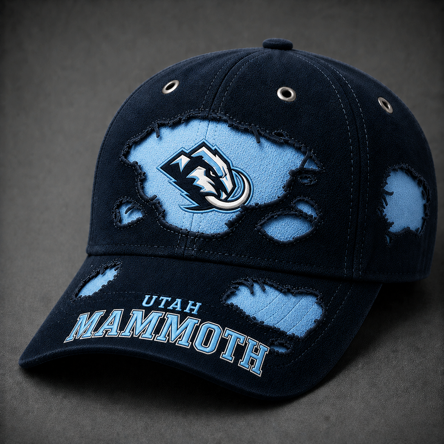 Premium NHL x UTAH Scratch Pattern Cap DATND TANTD 260526