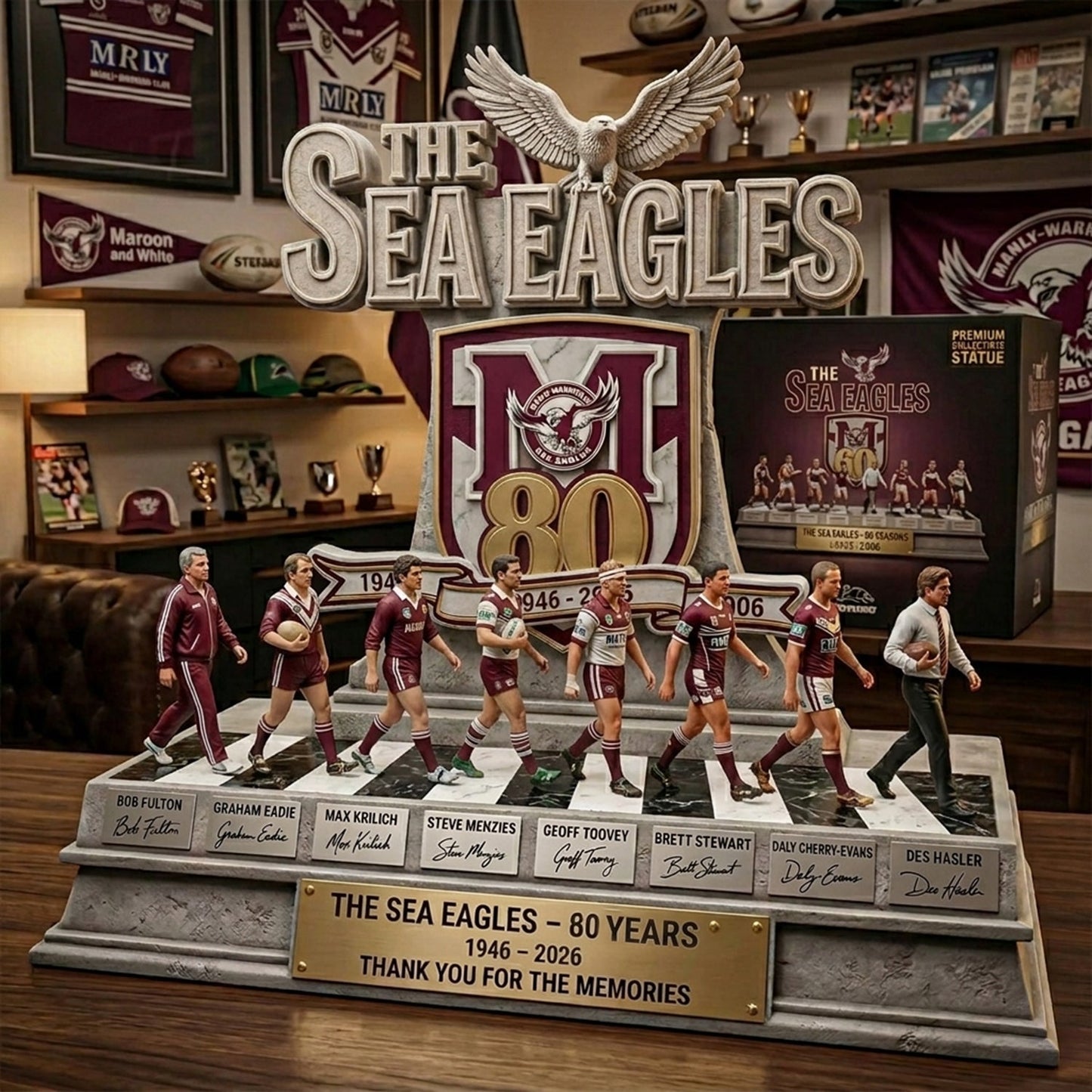 Premium NRL X MWSE Acrylic Plaque LIMITED EDITION NDT NHM 040426