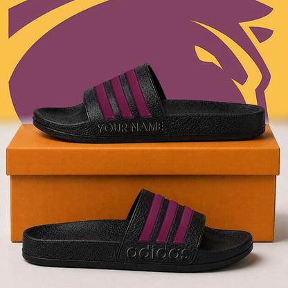 Premium NRL x BB Adidas Slide Slippers Custom Gifts For Fan - Limited Edition NDT NHM 030626