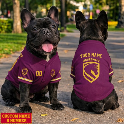 Premium NRL x BB Cute Pet Shirt Custom Name & Number Limited Edition NDT NQK