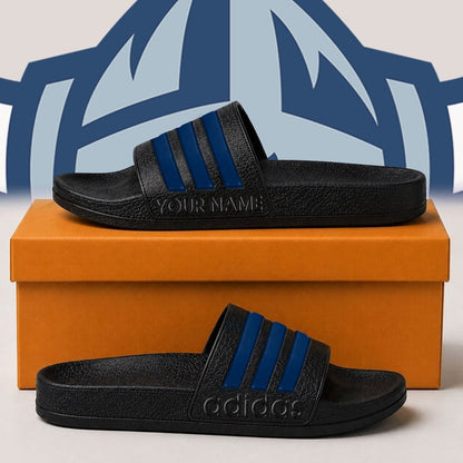 Premium NRL x CB Adidas Slide Slippers Custom Gifts For Fan - Limited Edition NDT NHM 030626