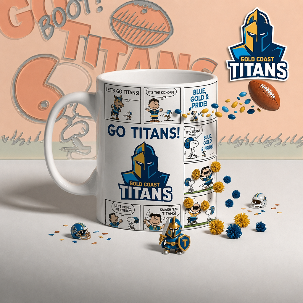 Premium NRL  x GCT Peanuts Comic Mug NDT LVH 200426