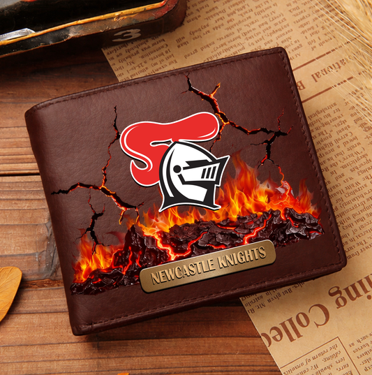 Premium NRL x NK 3D Ember Embossed Lucky Wallet NDT VHM