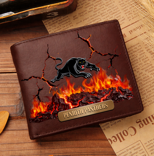 Premium NRL x PP 3D Ember Embossed Lucky Wallet NDT VHM