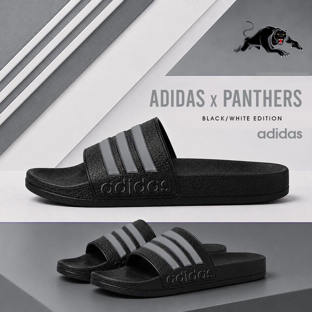 Premium NRL x PP Adidas Slide Slippers Custom Gifts For Fan - Limited Edition NDT NHM 030626