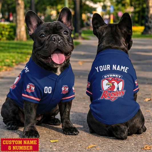 Premium NRL x SR Cute Pet Shirt Custom Name & Number Limited Edition NDT NQK