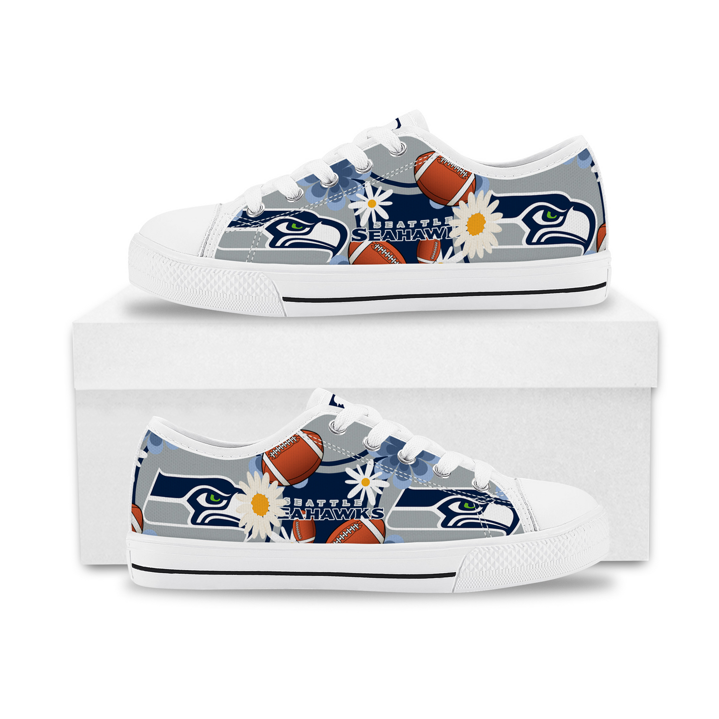 Premium SEA x NFL Canvas Sneaker DATND TANTD
