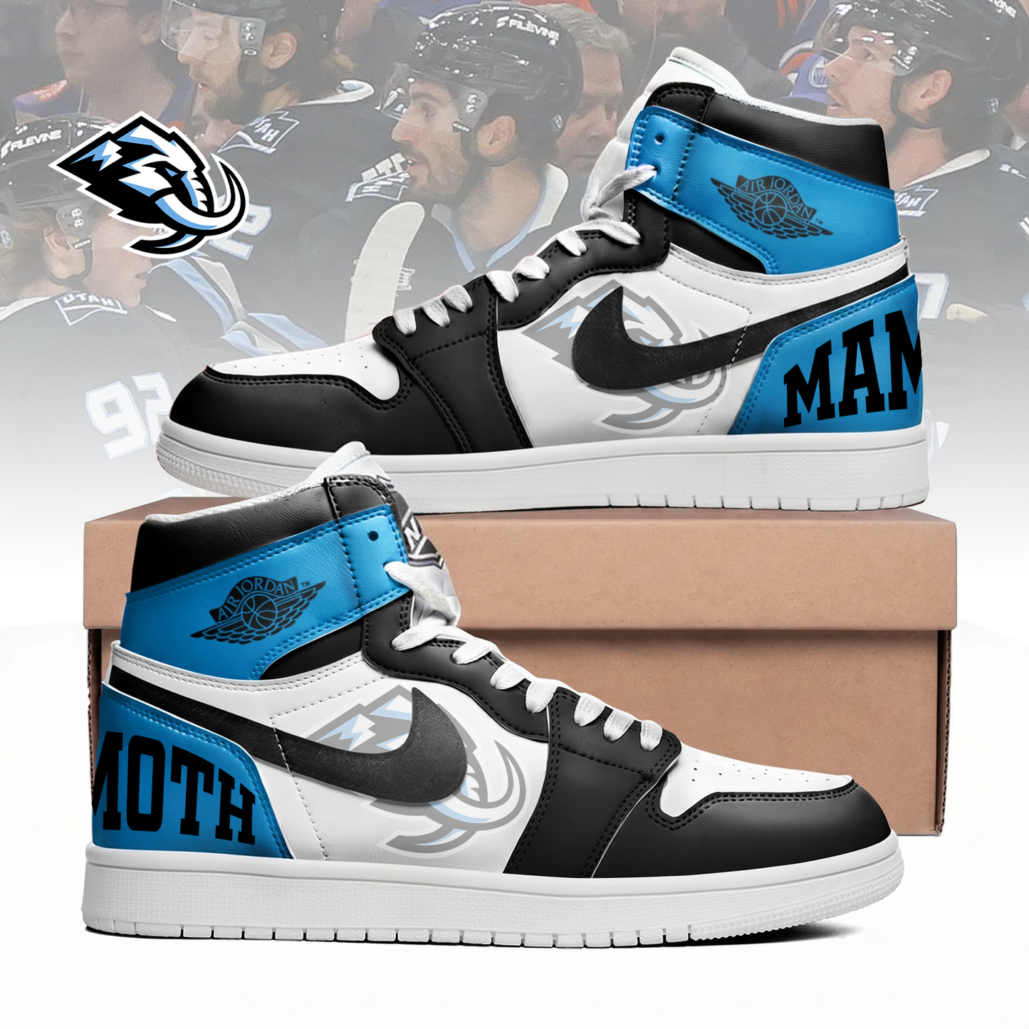 Premium UTAH x NHL Teams High Top Sneakers DATND TANTD 090526