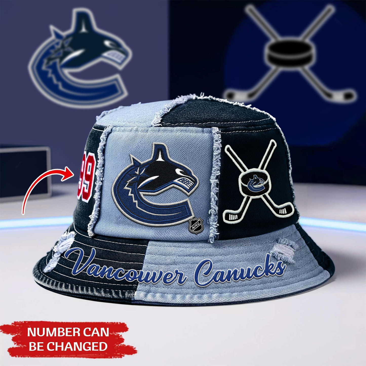 Premium VAN x NHL Bucket Hat DATND TANTD 080526