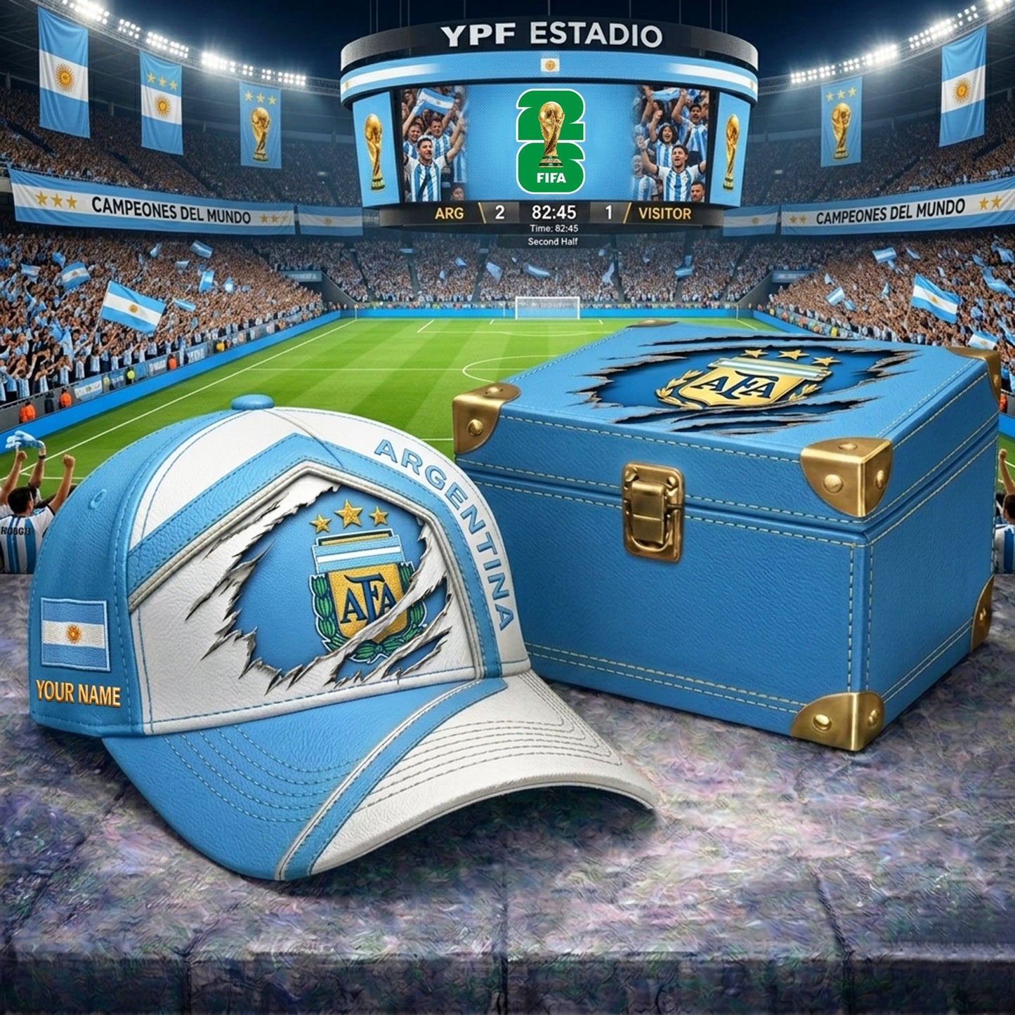 Premium WC26 x ARG CRACK CUSTOME NAME HAT NDT NHM 200526