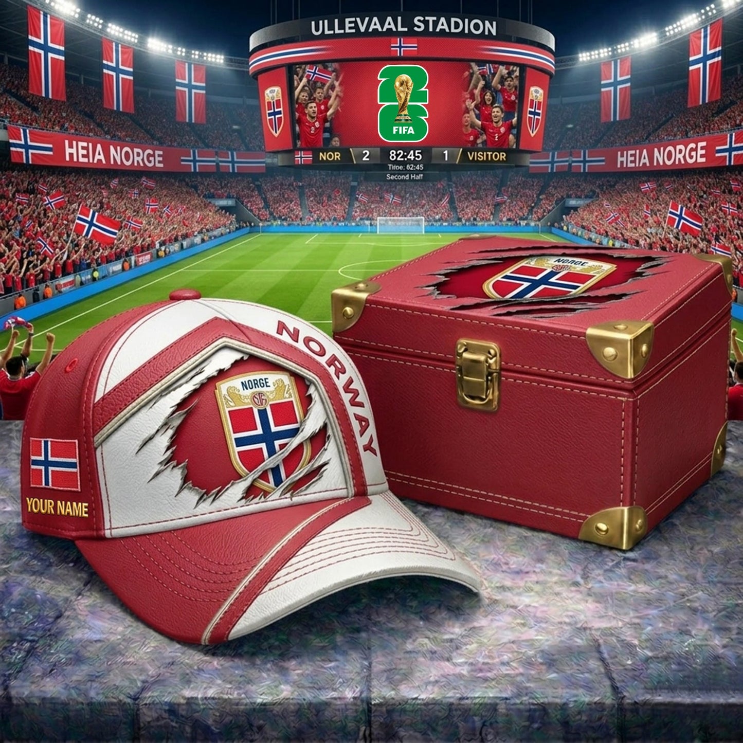 Premium WC26 x NOR CRACK CUSTOME NAME HAT NDT NHM 200526