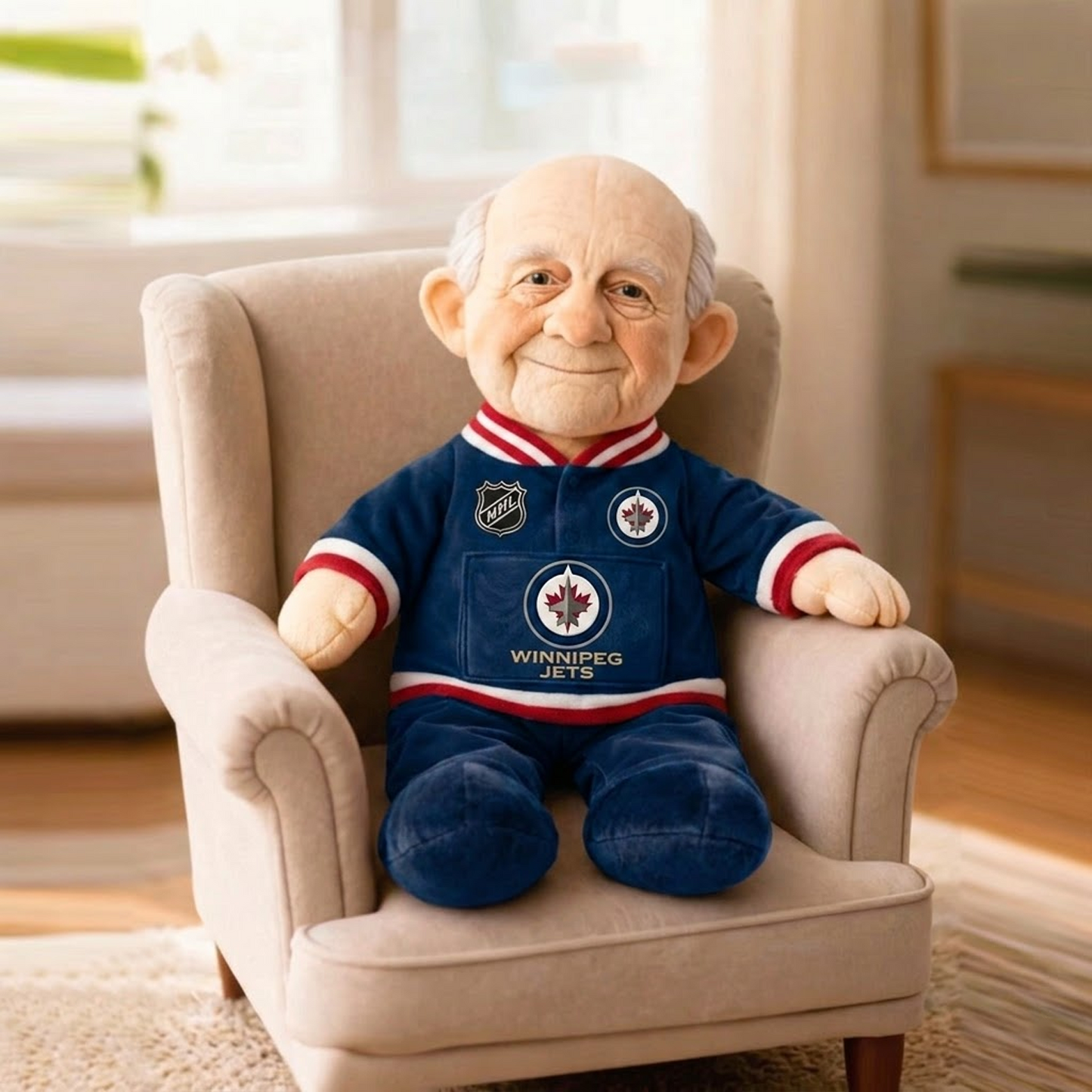 Premium WIN x NHL Grandpa Plush Mascot DATND TANTD 180426