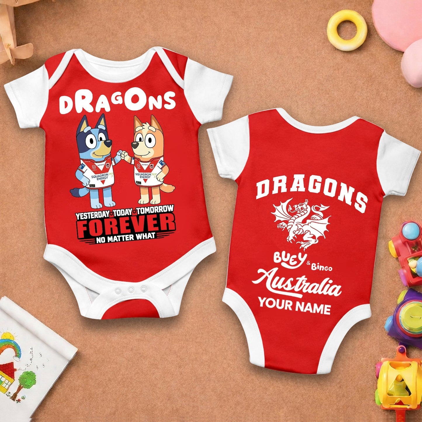 Premium x SID New Baby Romper Cusstom Name For Kids NDT LVH v2