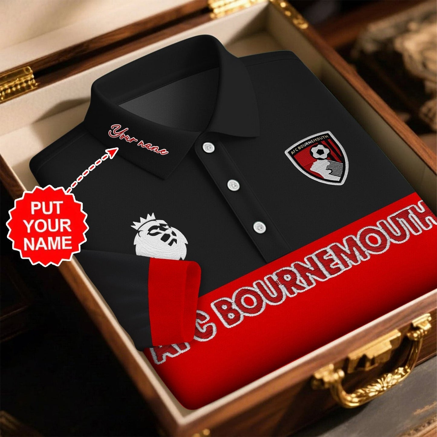 Premium EPL X BOU ROYAL CLASSIC LONG SLEEVE SHIRT NDT NHM 130226
