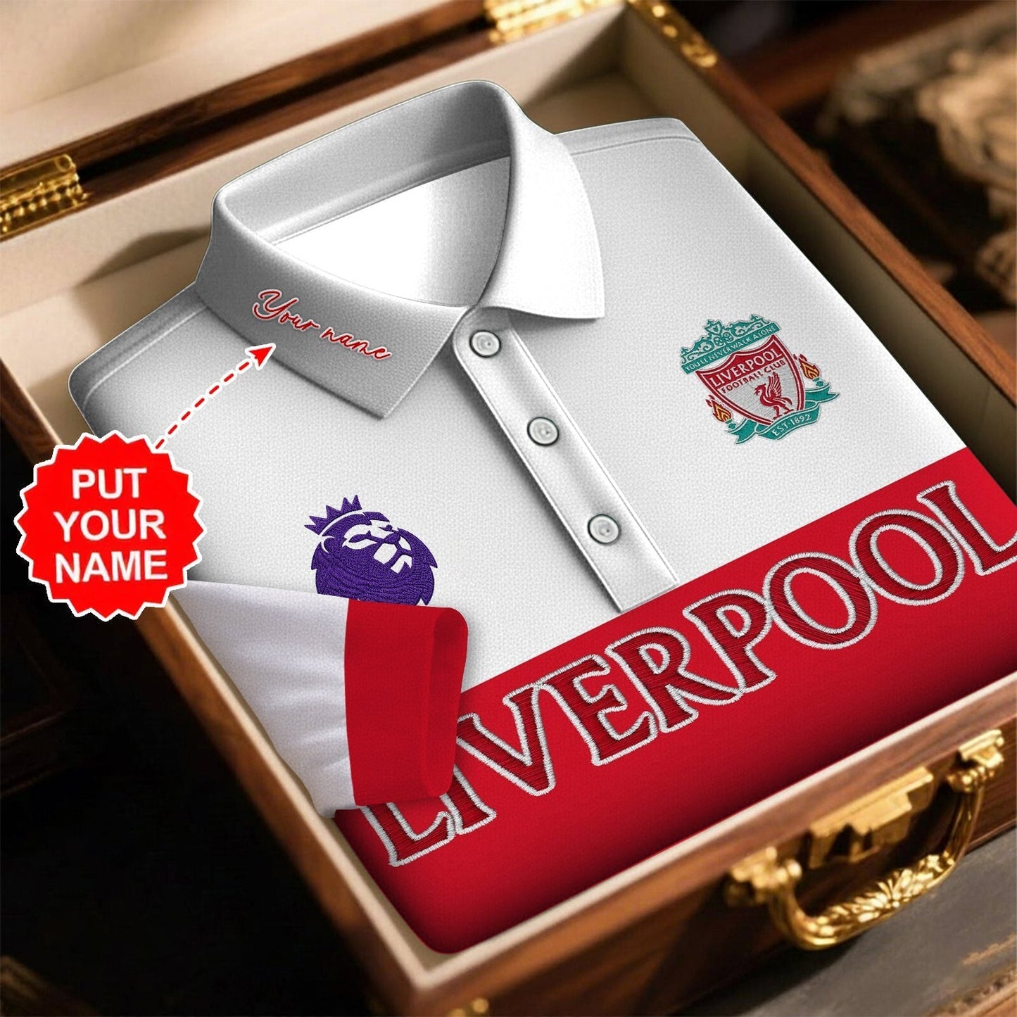Premium EPL X LIV  ROYAL CLASSIC LONG SLEEVE SHIRT NDT NHM 130226
