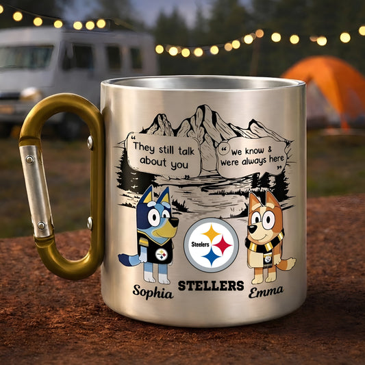 Premium NFL  X PIT  BLUEY & BINGO Carabiner Mug Limited Editions NDT NTN  060326