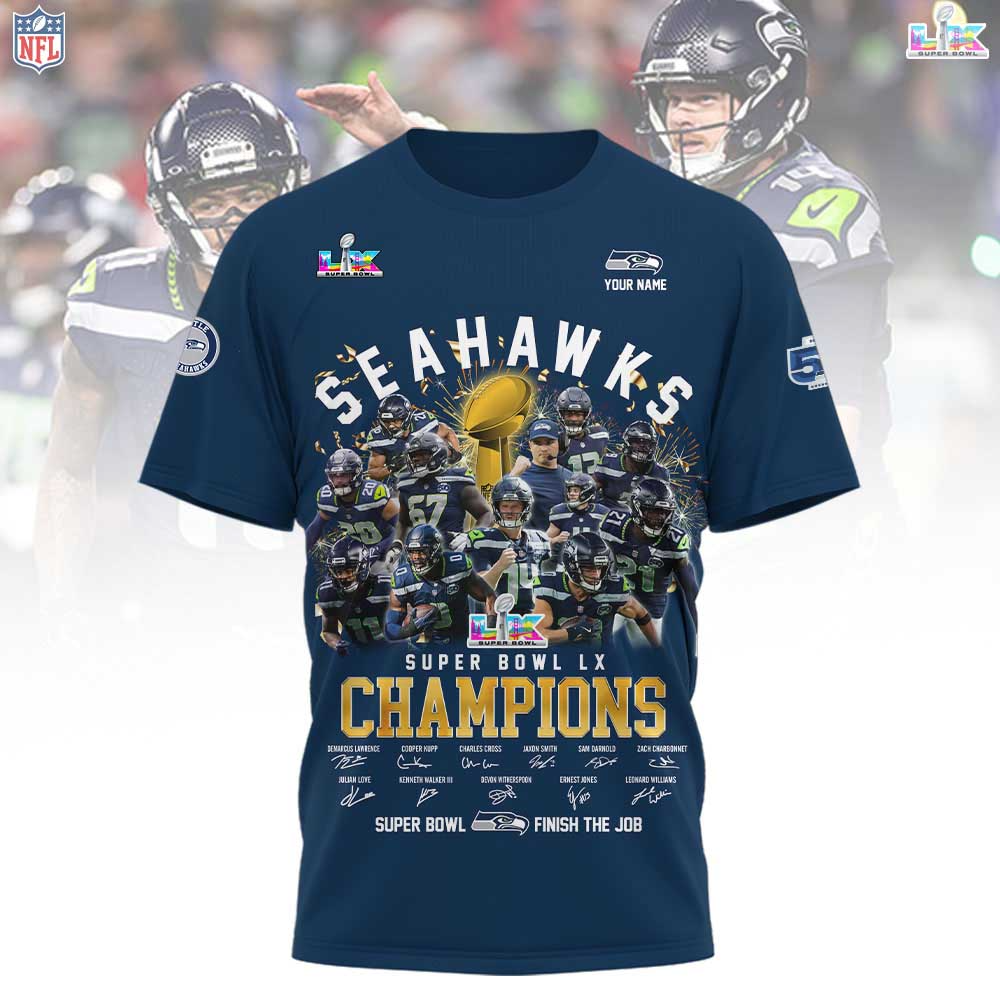 Premium NFL x SEA 2026 Super Bowl 3D Shirt V1 NDT NHM 090226