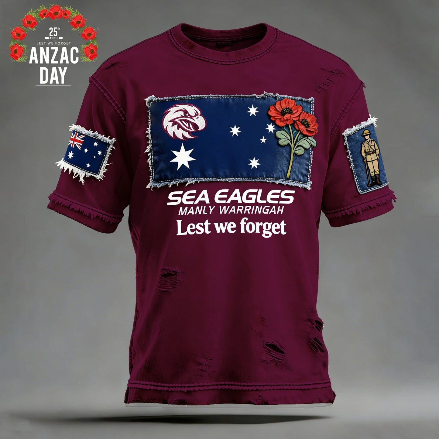 Premium NRL X MWSE Retro ANZAC Day Limited Editions NDT NHM 140326