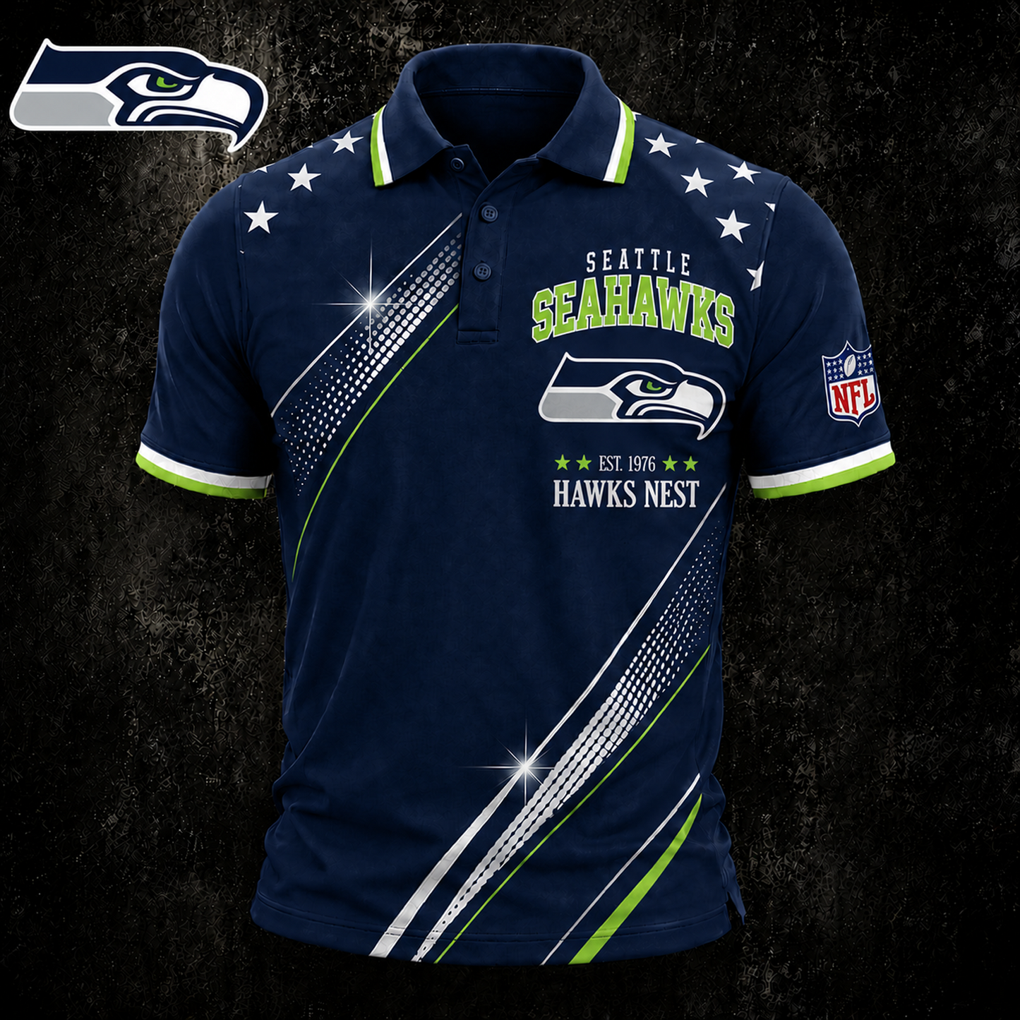 SEA Premium NFL All-Star Game Day Polo Shirt 2406