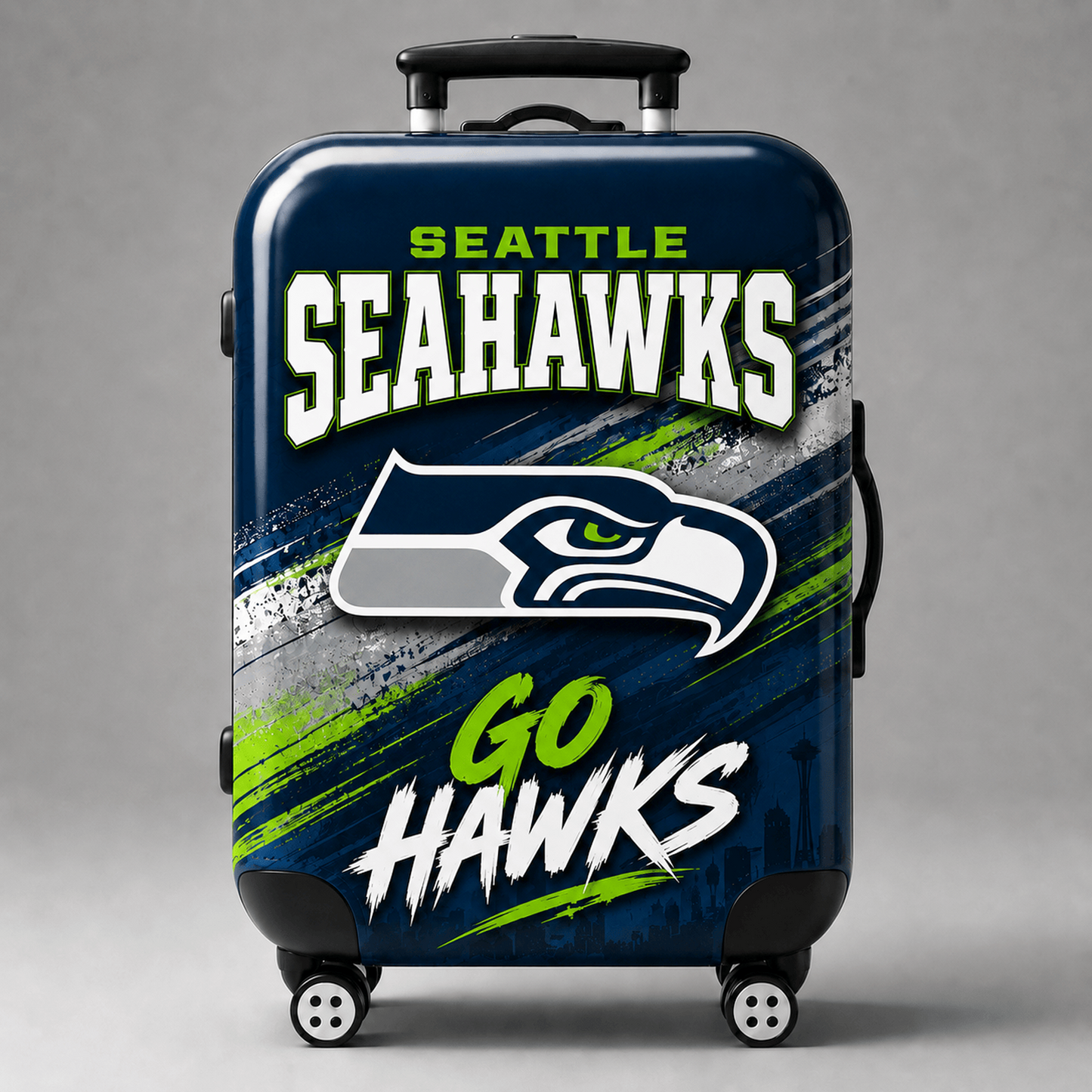 SEA Premium NFL Game Day Football Fan Luggage Cover 1706